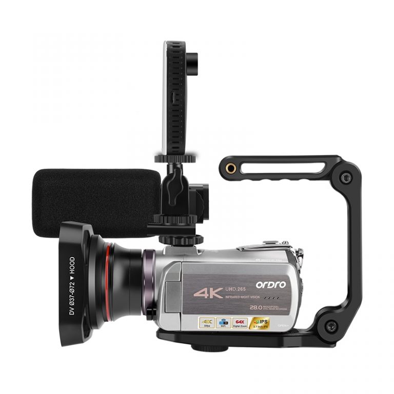 4K Video Camera Professional Digital Camcorder Ordro AZ50 30FPS