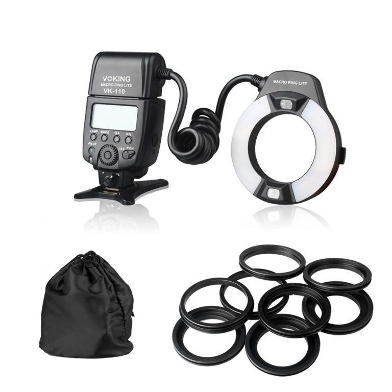 Voking TTL Macro LED Ring Flash VK-110N for Nikon D60 D90 D3000 D3100 D3200 D5000 D5100 D5200 D7000 D7100 DSLR Cameras 2 Voking TTL Macro LED Ring Flash VK-110N for Nikon DSLR Cameras β Perfect Lighting for Close-Up Shots πΈπ‘