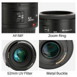 Capture Life's Moments in Stunning Detail with YN50mm F1.8 Camera Lens