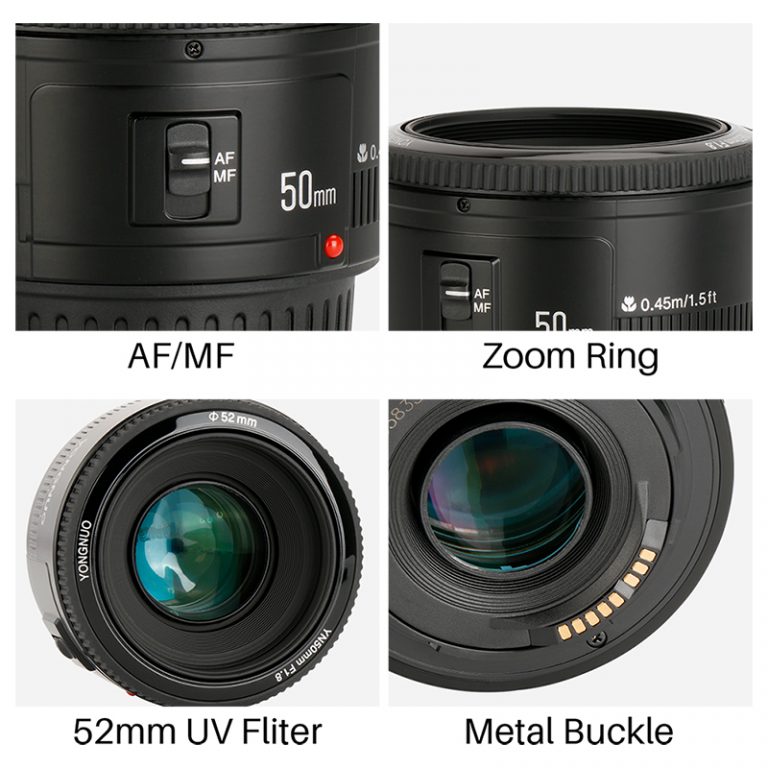 Capture Life's Moments in Stunning Detail with YN50mm F1.8 Camera Lens