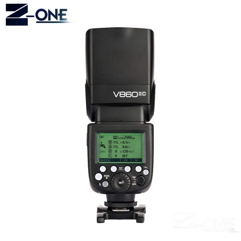 Godox Ving V860II V860II-C/N/S/F/O E-TTL HSS 1/8000 Speedlite Flash for Canon Nikon Sony DSLR Camera Without VB-18 Battery