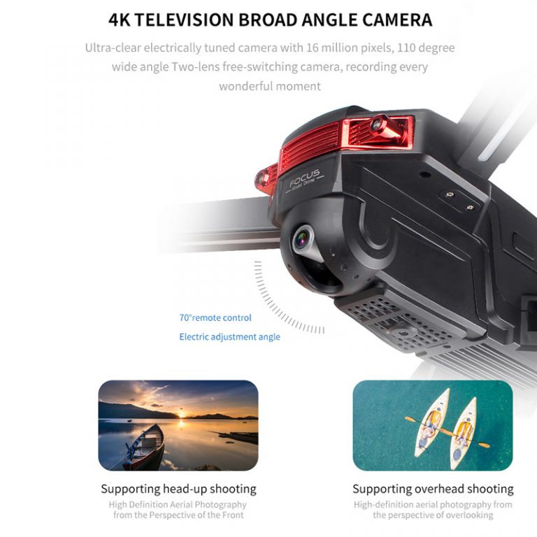 New Foldable Profissional Brushless Drone with Dual Camera 4K HD 5G GPS WiFi FPV Wide Angle RC Quadcopter Helicopter Toy 2 Brushless Drone with Dual Camera 4K HD 5G GPS WiFi FPV Wide Angle