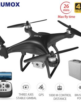 LAUMOX X35 Drone GPS WiFi 4K HD Camera Profissional RC Quadcopter Brushless Motor Two axes Gimbal Stabilizer 26 minute flight