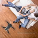 Mini Folding Drone Aerial Folding Quadcopter Phone Controlling Remote