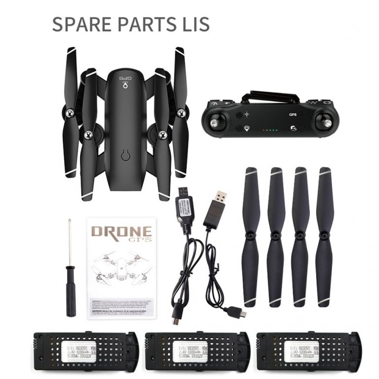 1080P or 4K Dual Camera Optical Flow Quadcopter Foldable Selfie