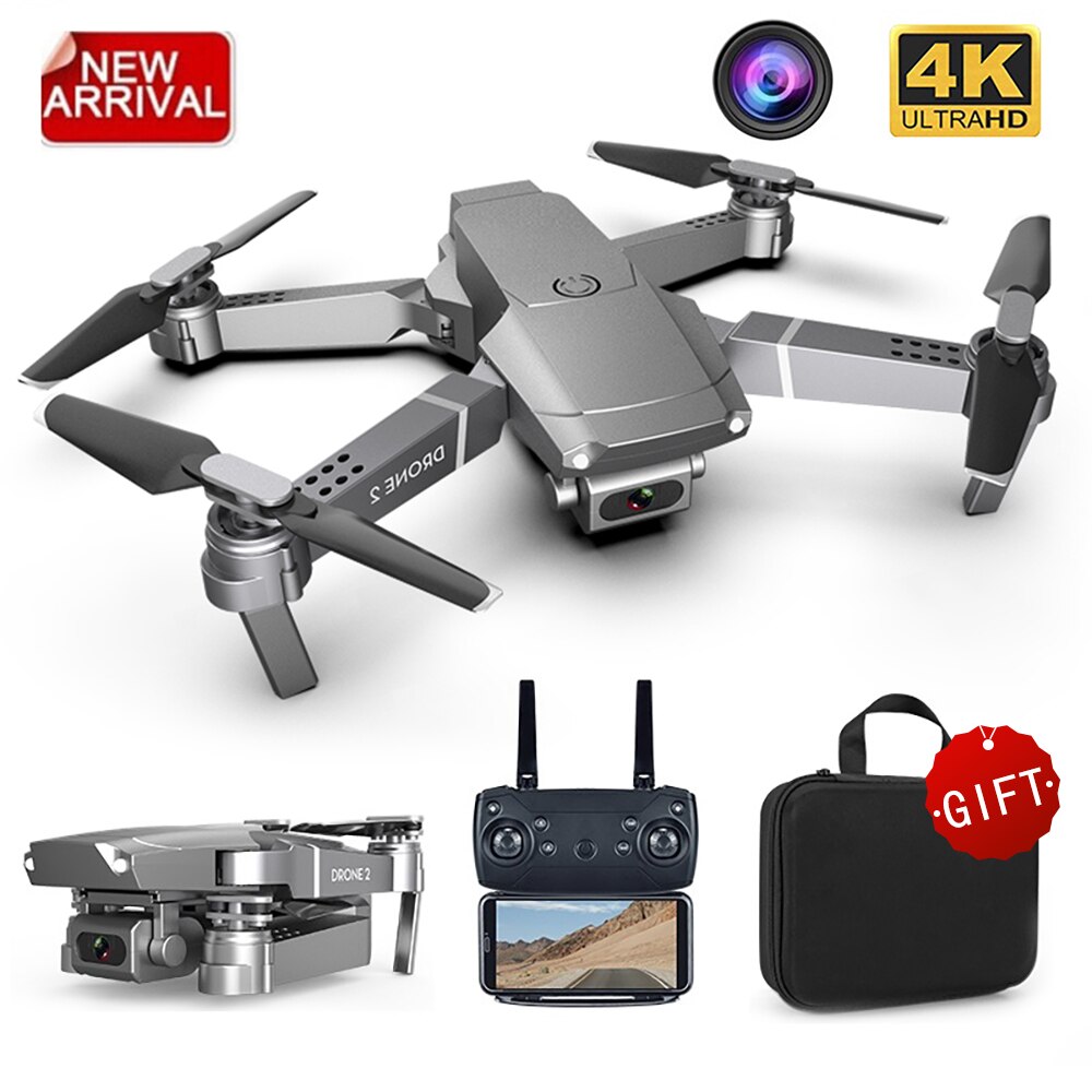 New Mini Drone Wide Angle Ultra HD 4K 1080P Camera with WIFI FPV Hight Hold Mode RC Mode Portable Foldable Quadrotor