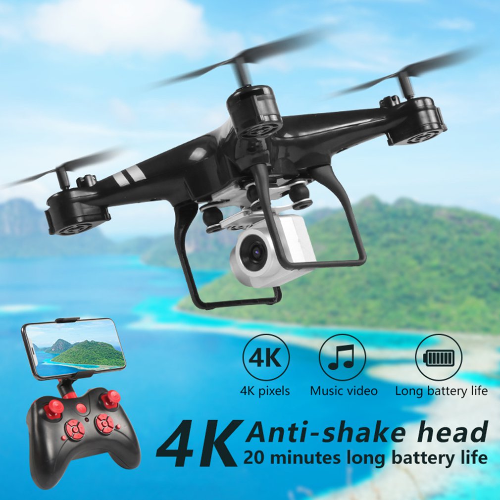 New KY101D Drone 4K RC Helicopter with HD WIFI FPV 16MP Camera 2.4G 4 axis RC Quadcopters Drones 22 Minutes Long fly Time Dron