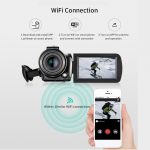 ORDRO 4K WiFi Digital Video Camera Camcorder Recorder DV 24MP
