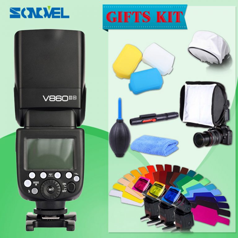 Li-on Battery Wireless Flash light for Nikon DSLR D800 D700 D7100 D5200