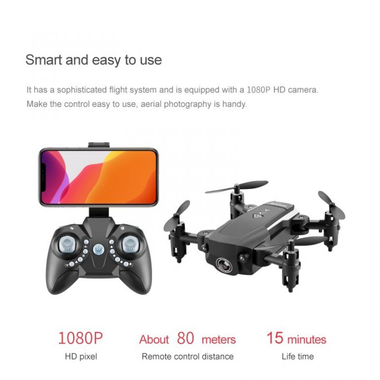 HD Camera Hight Hold Mode WiFi FPV Foldable