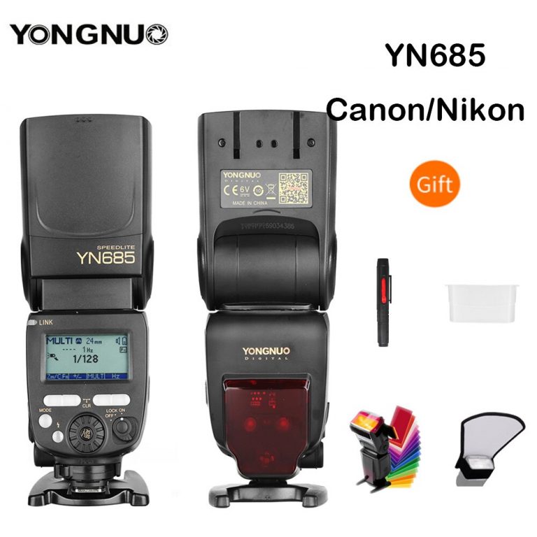 YONGNUO i-TTL flash Speedlite YN685 YN685N YN685C Works with YN622N YN622C RF603 Wireless Flash for Nikon Canon DSLR Cameras