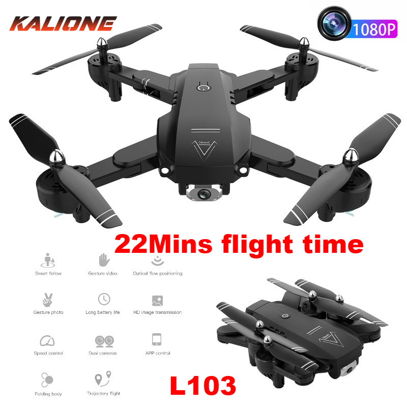 L103 RC Helicopters Camera Drone Wifi Drone with Camera Helicopter Optical Flow Position Drone Camera 22mins long flight time