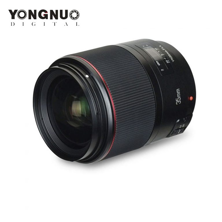 YONGNUO YN35mm F1.4 Wide-Angle Prime Lens Full Frame Lense for Canon DSLR Cameras 70D 80D 5D3 MARK II 5D2 5D4 600D 7D2 6D 5D II 4 Wide-Angle Prime Lens Full Frame Lense for Canon DSLR Cameras 70D