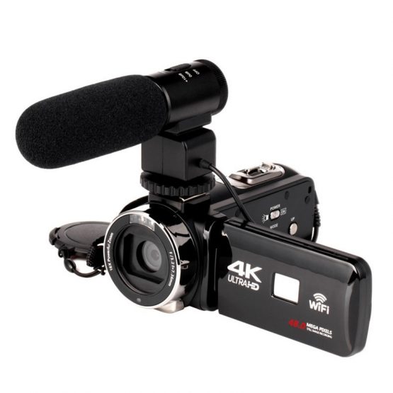 4K Camcorder 48MP Night Vision WiFi Control Digital Camera - Image 3