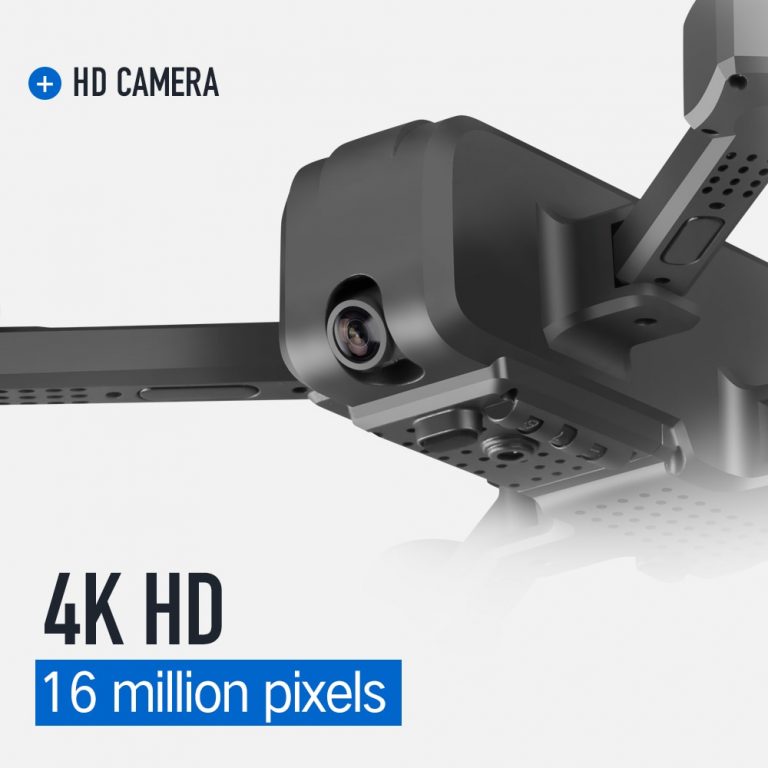 Foldable Drone with 4K / 1080P 16MP Camera WiFi FPV Live Video Keep Flying Height Selfie Drone Foldable Mini Dron RC Quadcopter 2 Foldable Drone with 4K Camera, WiFi FPV, and Selfie Mode - Perfect for Aerial Photography