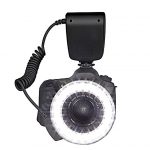 Macro LED Ring Flash Light for Canon, Nikon, and More – Perfect for DSLR Photography