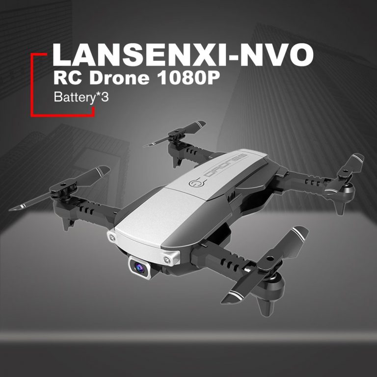 LANSENXI-NVO RC Drone 4K 1080P Quadcopter 2.4ghz Wifi FPV