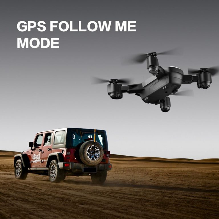 GPS Quadcopter Drone With 110 Degree Wide Angle Camera
