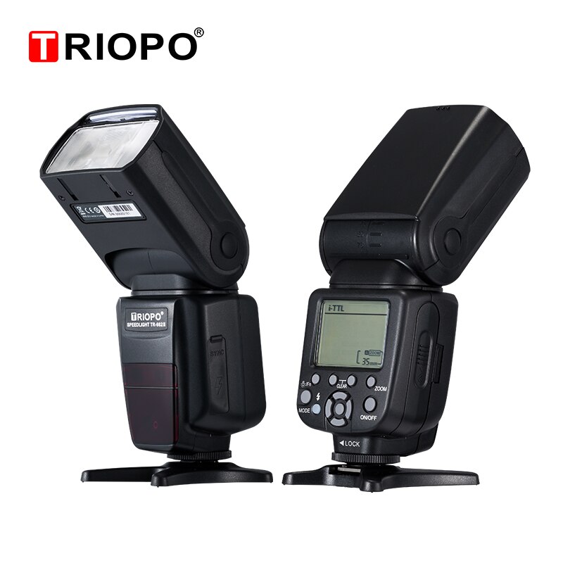 Triopo TR-982III TR-982 III Flash Speedlite HSS Multi LCD Wireless Master Slave Mode Flash Light For CANON NIKON DSLR Camera