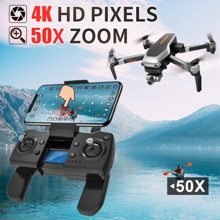 Drone HD 4K Camera 2AXIS Gimbal GPS 5G FPV