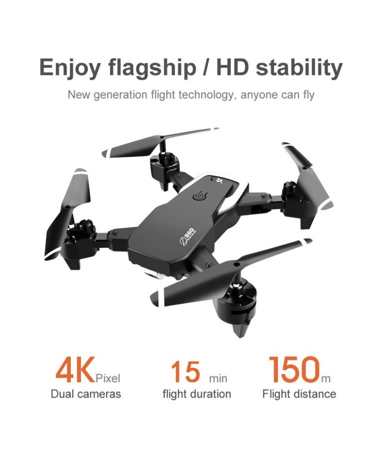 S60 Drone 4k HD Dual Camera 1080P WiFi fpv Drone