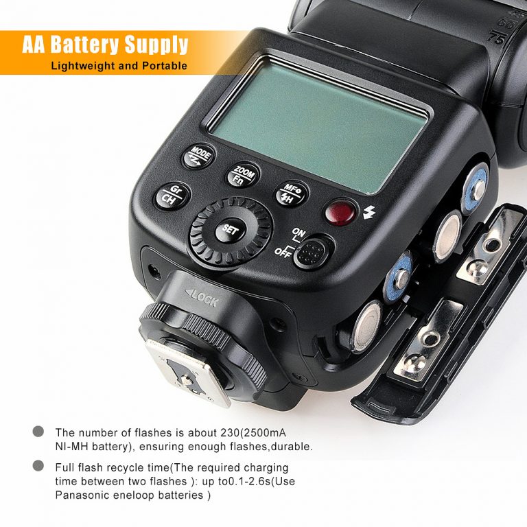 Flash Light Speedlite for Canon Nikon Pentax Olympus DSLR Cameras