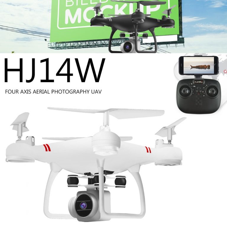 HJ14W WIFI FPV HD Foldable RC Quadcopter Camera Drones Four-axis Helicopter Airplane Aerial Remote Control Drone Extra Battery 2 Foldable HD Camera Drone – Your Portable Aerial Photography Partner