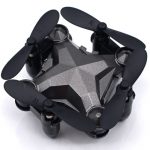 Luggage Aircraft Travel Case Four-Axis Remote Control Intelligent WIFI Mini Folding Gravity Induction Drone