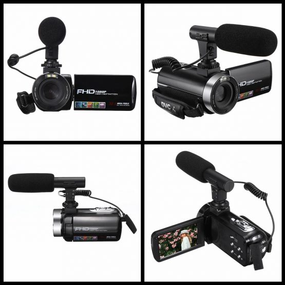 Professional 30MP 4K HD Camcorder Video Camera Night Vision - Image 3
