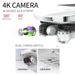 S161 Mini Drone 4K HD Camera WIFI FPV Quadcopter drones Gesture photo Optical Flow Control Foldable Dron RC Quadcopter VS E68