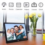 1080P HD Digital Photo Frame Remote Control Support