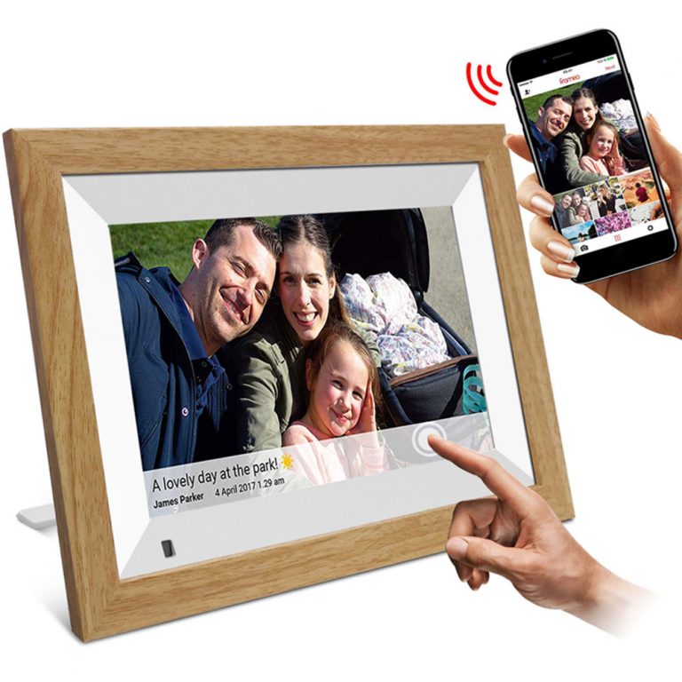 10.1inch WIFI Family Sharing Alarm Clock Music Digital Photo Frame