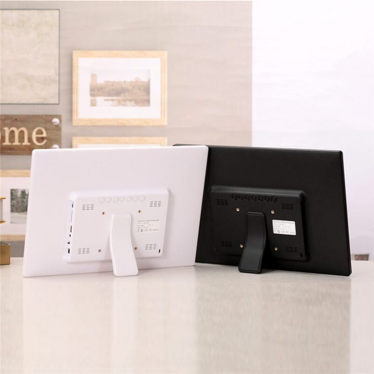 Tycipy 15" Digital Photo Frame HD LCD Electronic 1280*800 LED Screen Photo Frame with Remote Control for Music Mp3 Video Mp4 3 Digital Photo Body HD LCD Electronic 1280*800 LED Screen Photo Body