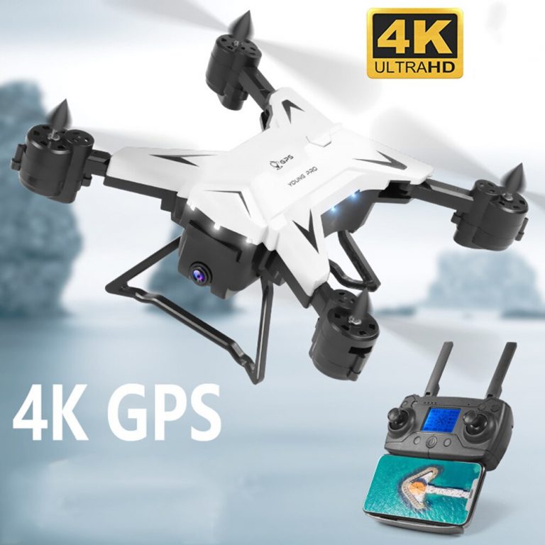 Foldable Drone LED Light Intelligent WIFI 4K