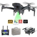 Brushless Motor 4k Gps Drone Dual Camera Foldable Kit Follow Me
