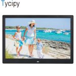 Tycipy 15" Digital Photo Frame HD LCD Electronic 1280*800 LED Screen Photo Frame with Remote Control for Music Mp3 Video Mp4
