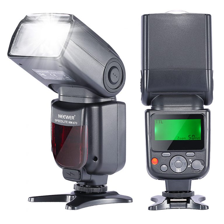 Neewer PRO NW670 E-TTL Photo Flash Kit for CANON Rebel T5i T4i T3i