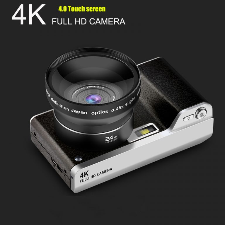 4.0 inch Digital Camera Full HD 1080P 24MP 8X Zoom Touch screen
