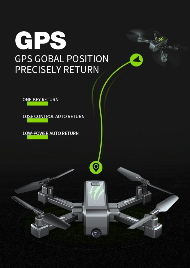 H5 RC drone GPS 4K HD camera 1080P 5G WIFI FPV drone ESC camera profissional 50X Zoom Wide Angle Optical Flow Selfie drones DRON 2 H5 RC drone GPS 4K HD camera 1080P 5G WIFI FPV drone ESC camera