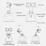 360° Rotation Selfie Shooting Smartphone Selfie Stick Smart Gimbal