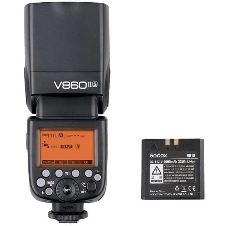 GN60 Speedlite Flash 2.4G Li-ion Battery For Sony A7 A7R