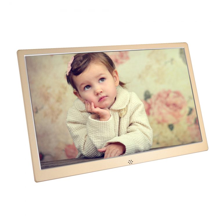 Digital Photo Frame Video 1080P HD Random Play with Remote Control