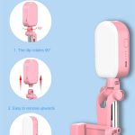 CYKE 3in1 Extendable Monopod Selfie Stick Grip Handle Tripod Accessory compatible for iPhone Android