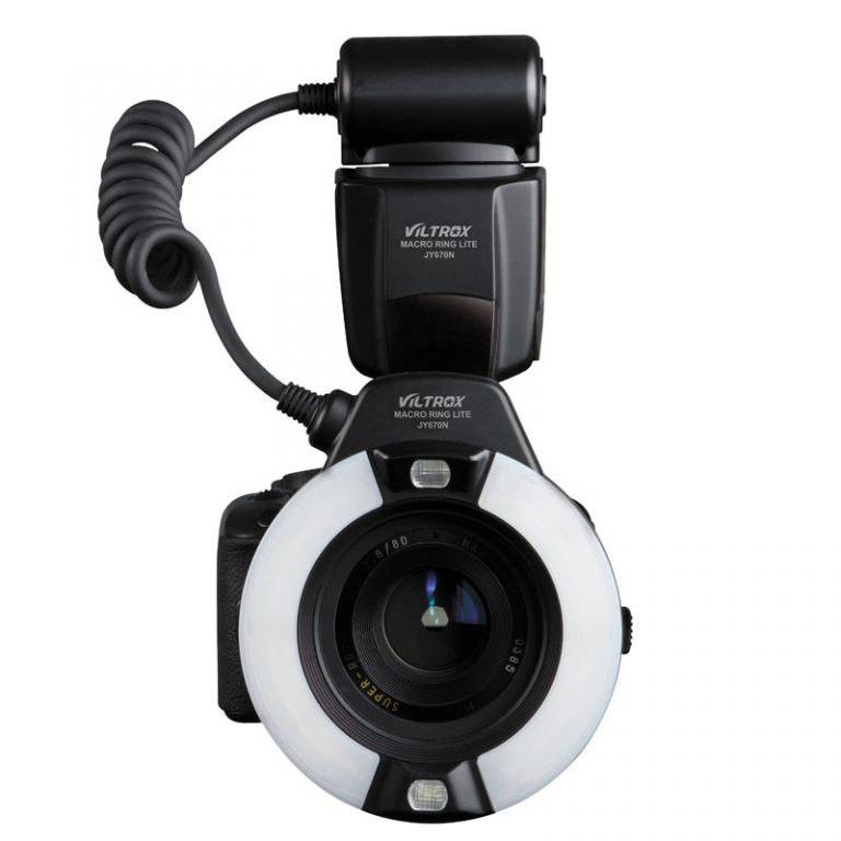 Viltrox JY-670C DSLR Camera photo LED TTL Macro Ring Lite Flash Speedlite Light for Canon 1300D 800D 77D 5D Mark IV 7D II 6D 80D 2 Macro Ring Flash: Professional LED Lighting for Canon Cameras 📸✨