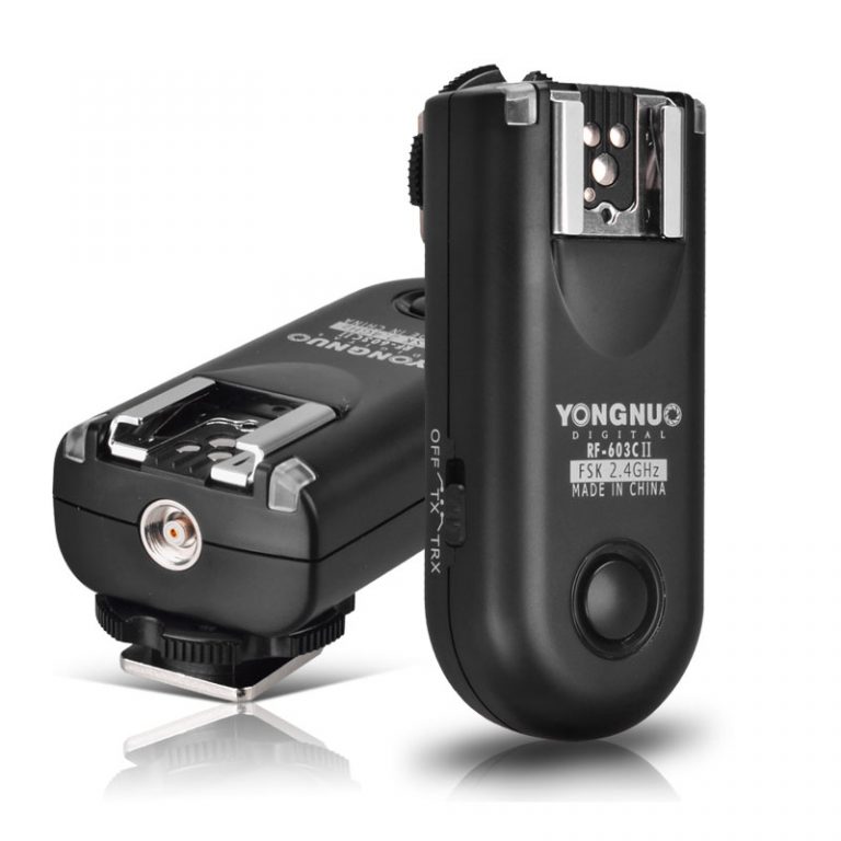 YONGNUO 2pcs RF-603 II Flash Trigger Transceiver Set
