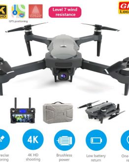 Profession Drone 4K GPS drone WiFi FPV Quadcopter brushless motor ESC camera Smart return drone with camera Fly 1800 meters