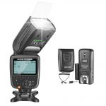 Neewer NW-561 GN38 Manual LCD Display Speedlite Flash Kit for Canon Nikon and Other DSLR Cameras, Includes: NW561 Flash+Trigger