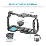 Yelangu C9 Camera Rig Cage for BMPCC 4K & 6K – Ultimate Protection and Versatile Mounting