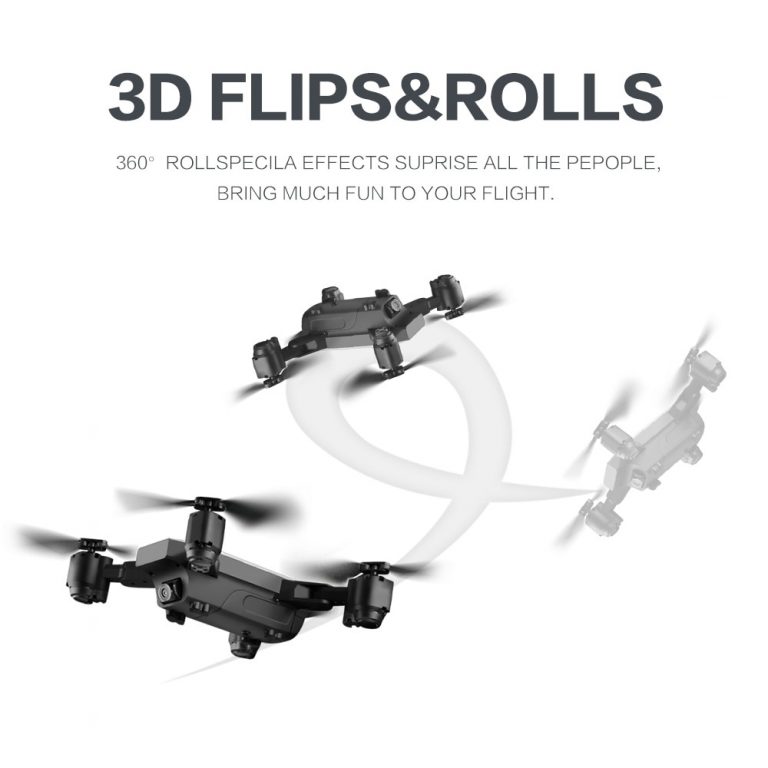 RC Drone With Live Video And Return Home Foldable