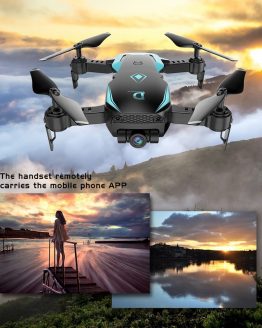 Drone Quadcopter X12 4CH RC Foldable Altitude Hold with Wifi Camera Live Video One Key Return Headless Mode 3D Flip